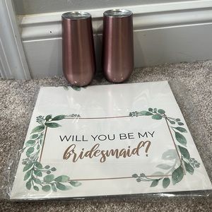 Bridesmaid box- new with tags